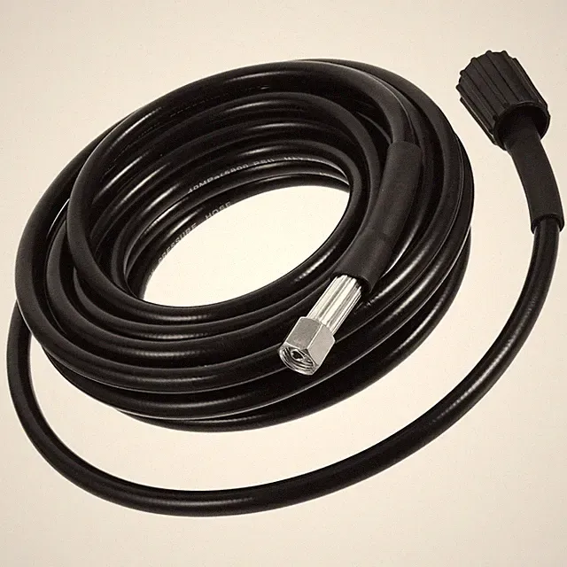 Reusable Black PVC Hose for Pressure Washer Cold Water High Pressure Use