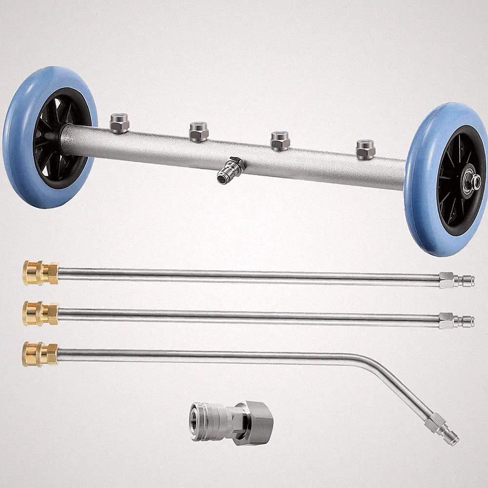 RIDGE WASHER 16 Inch Undercarriage Car Washer, Pressure Washer Under Car Clea...