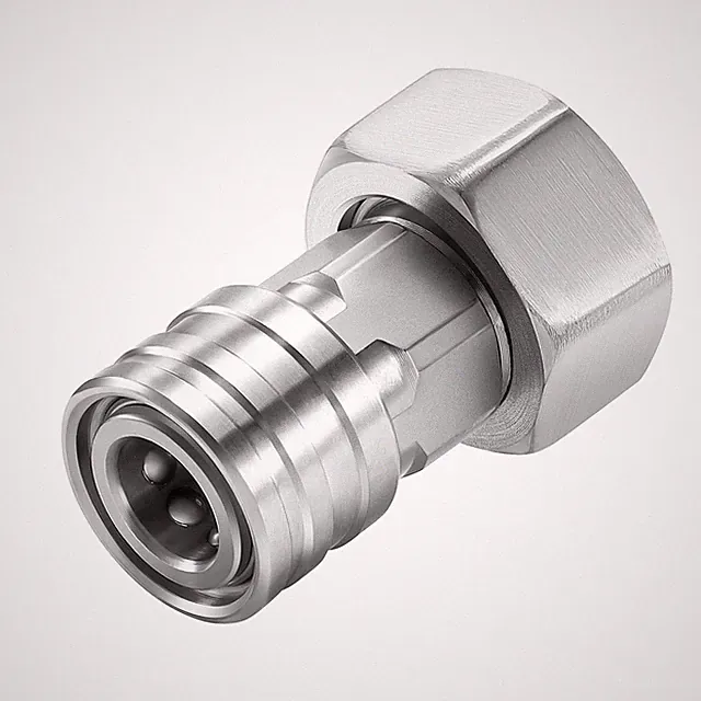 RIDGE WASHER Garden Hose Adapter for Undercarriage Cleaner, Silver