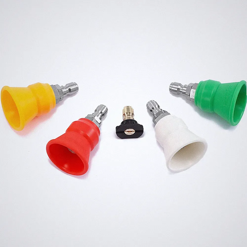 RIDGE WASHER Nozzle Guard Power Washer Tips 1/4" - Protects Surfaces & Nozzles