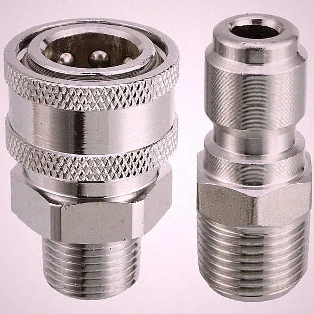 RIDGE WASHER Pressure Washer 3/8 Inch, E. 3/8" Male NPT Thread/ Silver