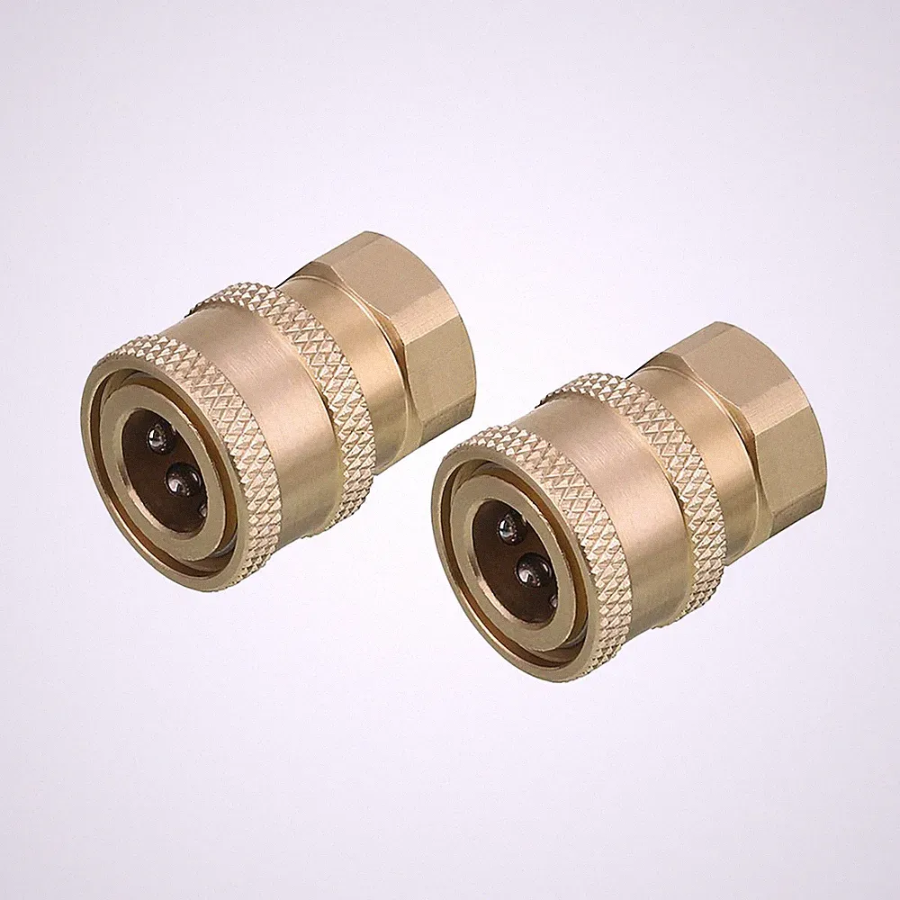RIDGE WASHER Pressure Washer Coupler, 1/4 Inch, Quick Connect to Female NPT
