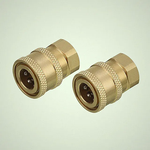 RIDGE WASHER Pressure Washer Coupler, 1/4 Inch, Quick Connect to Female NPT |...