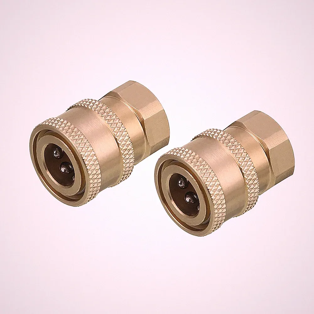 RIDGE WASHER Pressure Washer Coupler, Adapter for surface cleaner, Brass
