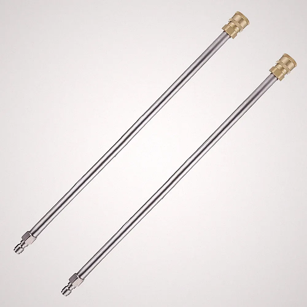 RIDGE WASHER Pressure Washer Extension Wand, 17 Inch Stainless Steel Brass