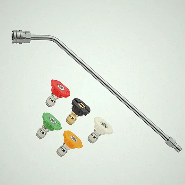 RIDGE WASHER Pressure Washer Extension Wand 45 Degree Curved Angled Attachmen...