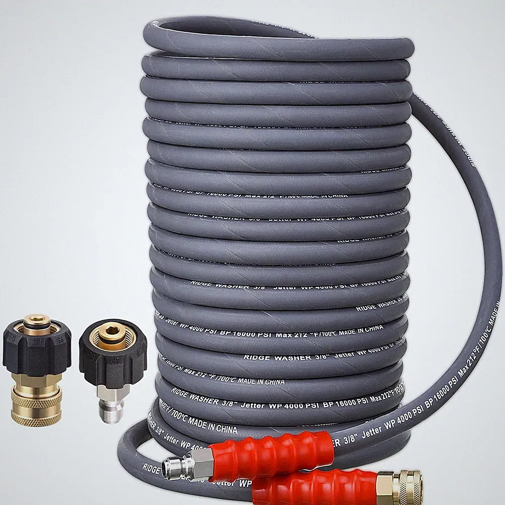 RIDGE WASHER Pressure Washer Hose 100ft x 3/8in 4000 PSI