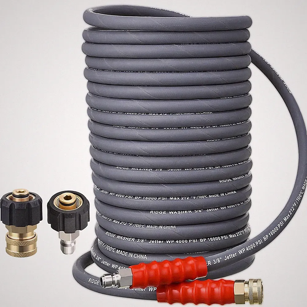 RIDGE WASHER Pressure Washer Hose 100ft x 3/8in 4000 PSI