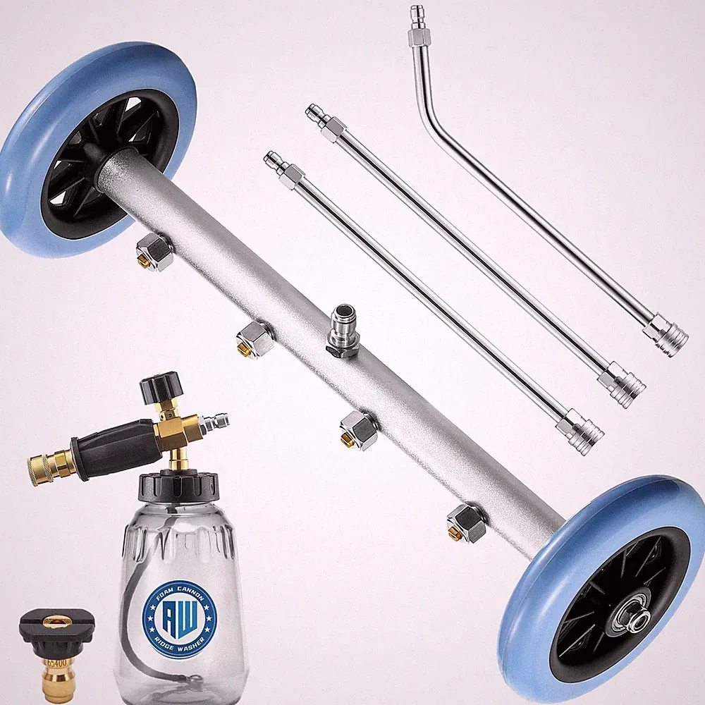 RIDGE WASHER Pressure Washer Undercarriage Cleaner, 16 Inch Undercarriage Was...