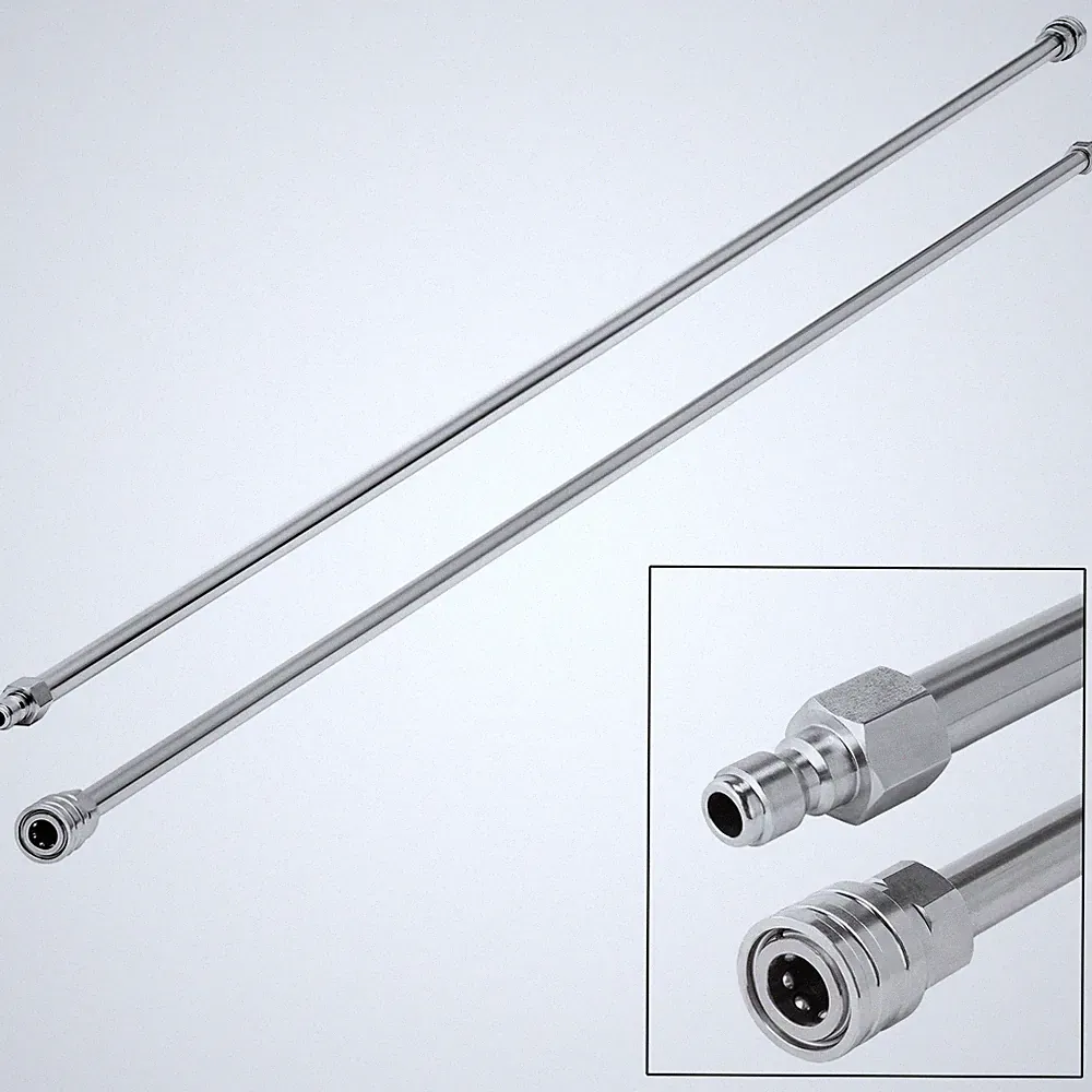 RIDGE WASHER Pressure Washer Wand Extension, 120 Inch Stainless Steel Wand