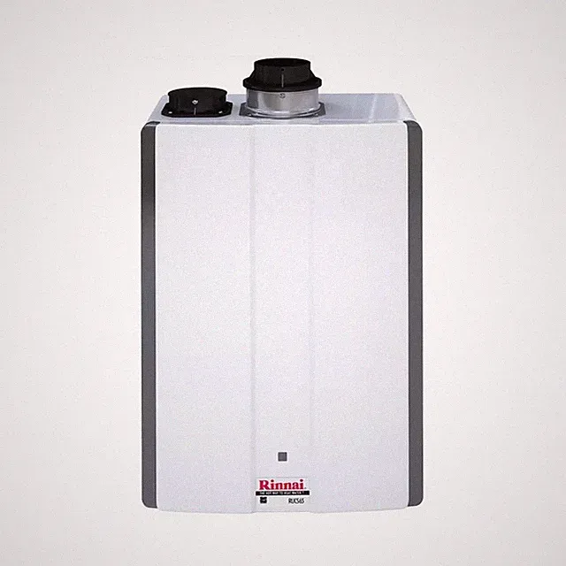 RINNAI Super High-Efficiency Condensing tankless water heater RUCS65iN