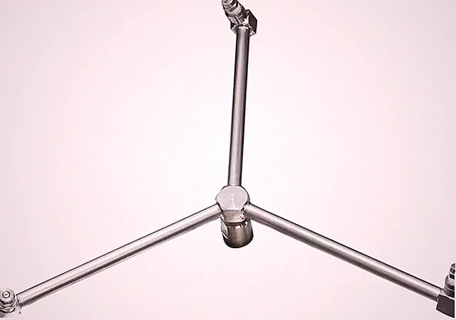 Rotary Spray Arm with 3 Nozzles for 24" Pressure Washer Surface Cleaner