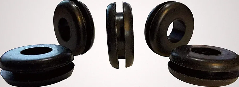 Rubber Grommet 5 PCS Pressure Washer Nozzle Tips Holders 1/16 Inner 7/8X7/16Inch