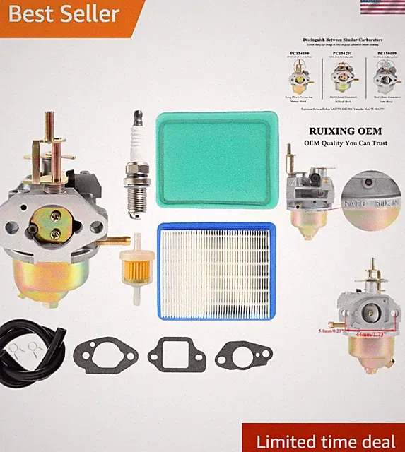 RUIXING OEM EA190V Carburetor for Subaru Robin EA175V & Yamaha Pressure Washers
