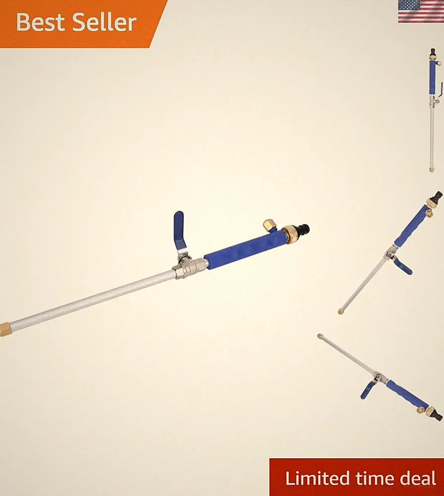 Rust-Resistant Hydro Jet Power Washer - 18.31 Inches High Pressure Cleaning Wand