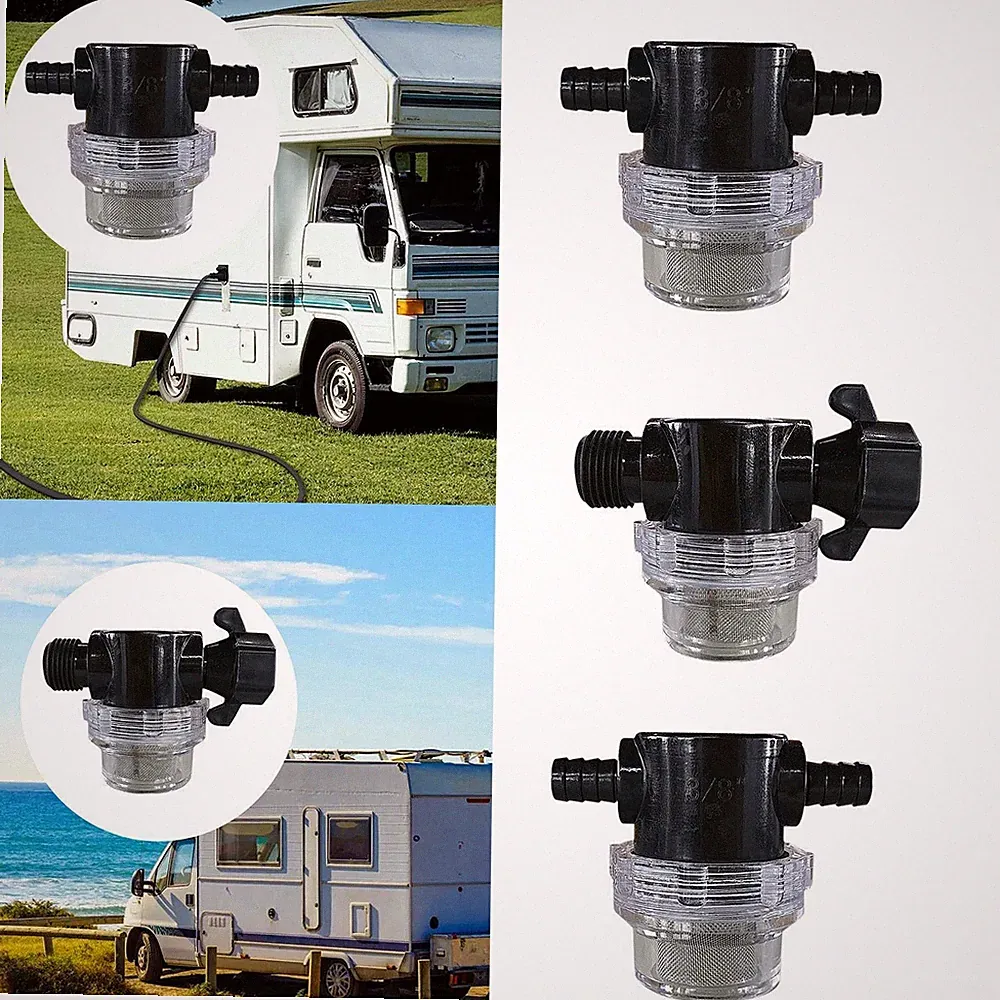 RV Filter Strainer Easy to Assemble 50 Mesh in Line Strainer for Pressure Washer