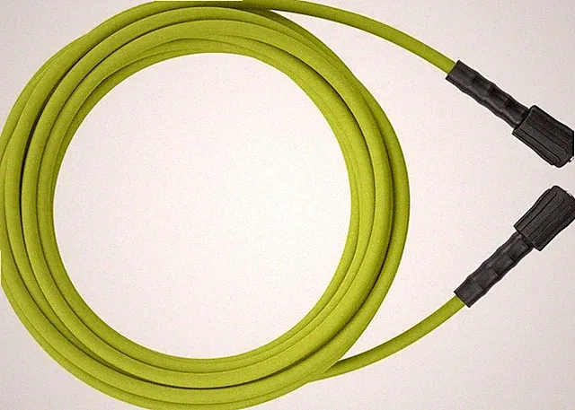 RYOBI 1/4 in. x 35 ft. 3,300 PSI Green Pressure Washer Hose - 308835101