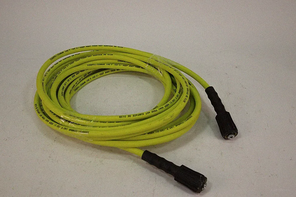 RYOBI 1/4 in. x 35 ft. 3,300 PSI Green Pressure Washer Hose