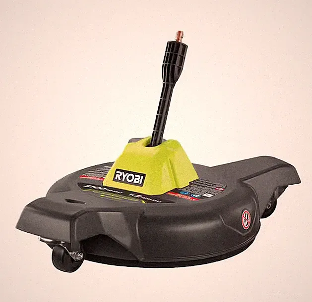 RYOBI 12 in. 3100 PSI Electric Pressure Washer Surface Cleaner RY31SC312