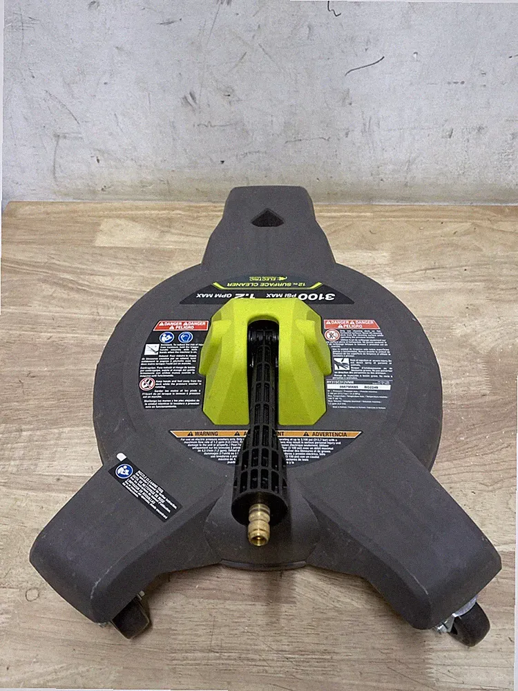 RYOBI 12 in. 3100 PSI Electric Pressure Washer Surface Cleaner w/Caster Wheels