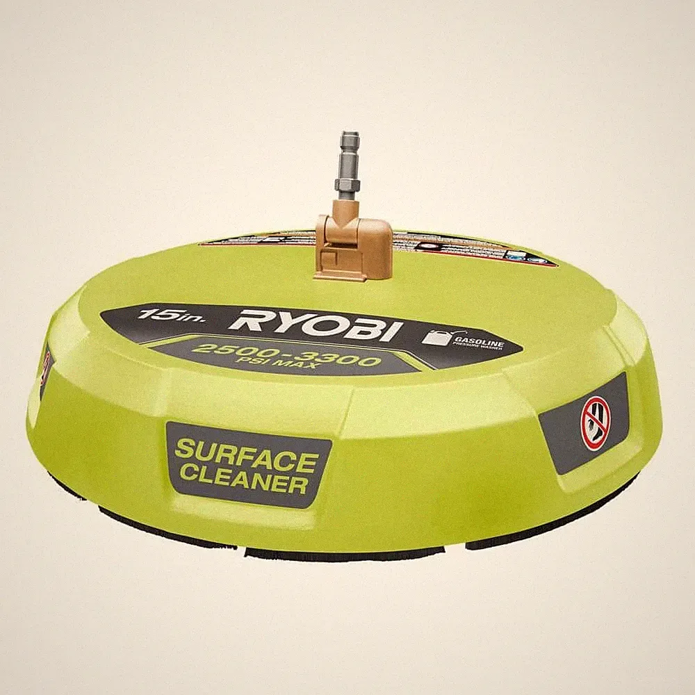 RYOBI 15 in. 3300 PSI Surface Cleaner for Gas Pressure Washer