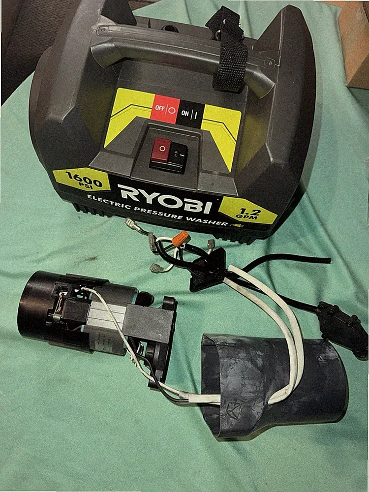 Ryobi 1600 Psi Pressure Washer Motor+ Shell