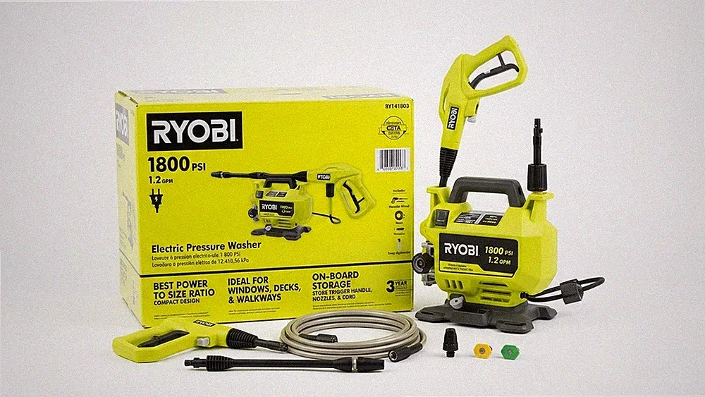 Ryobi 180 PSI Electric Pressure Washer - FREE SHIPPING