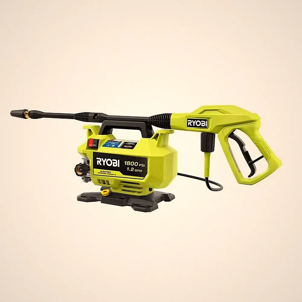 Ryobi 1800 PSI 1.2 GPM Cold Water Corded Electric Pressure Washer