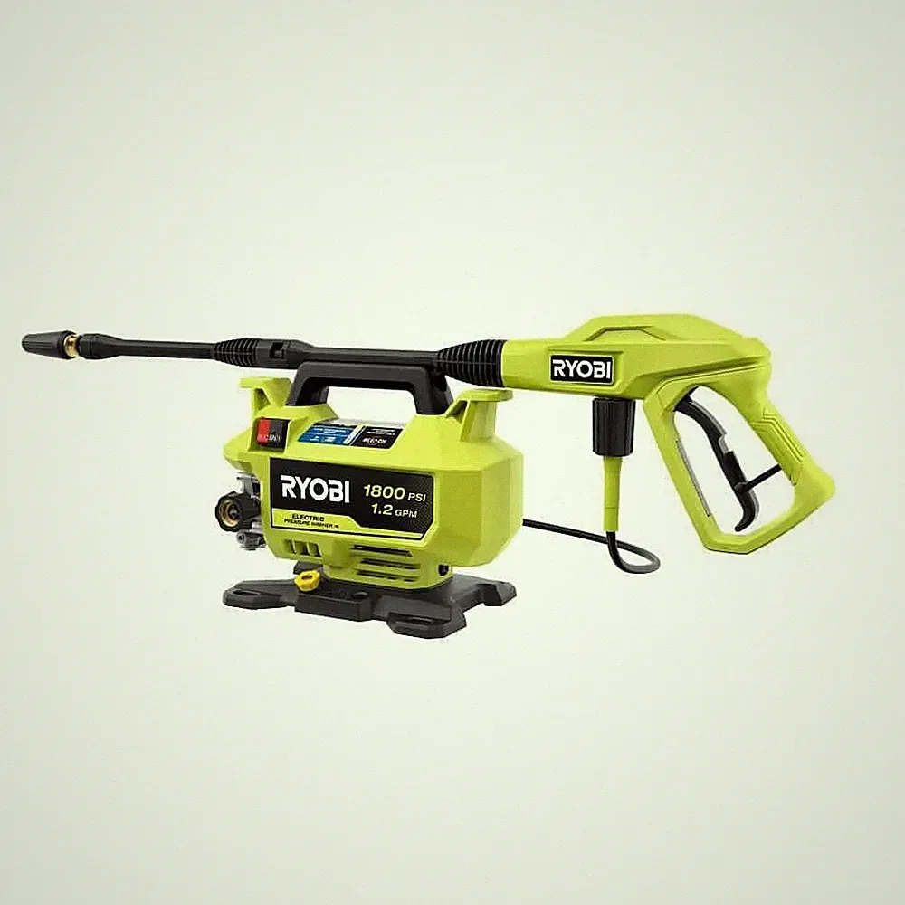 Ryobi 1800 Psi 1 2 Gpm Cold Water Corded Electric Pressure Washer Free Shipping.