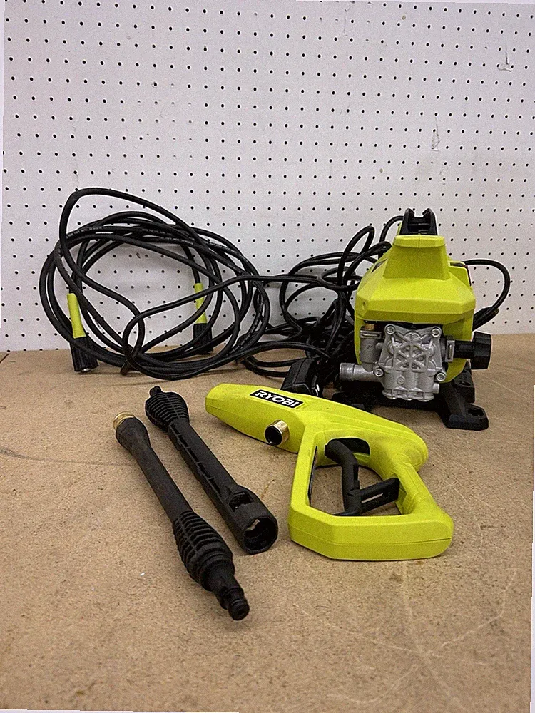 RYOBI 1800 PSI 1.2 GPM Cold Water Pressure Washer NO NOZZLES OR Foam Cannon