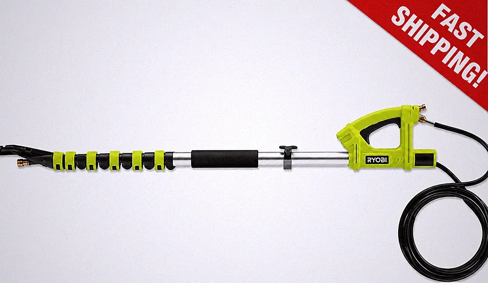 RYOBI 18FT Telescoping Pole Pressure Washer Wand 4200 PSI Store Display NEW