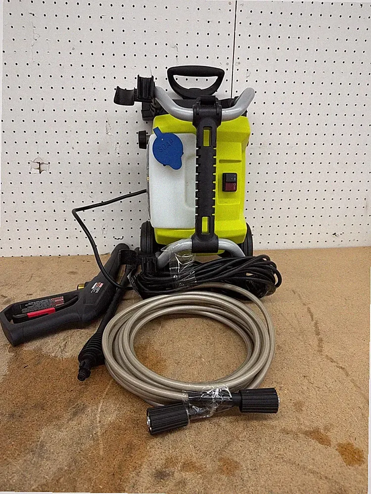 RYOBI 1900 PSI 1.2 GPM Cold Water Wheeled Electric Pressure Washer NO NOZZLES