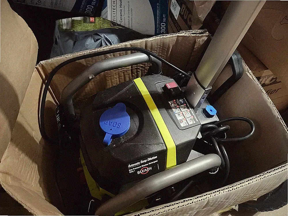 Ryobi 2000 PSI 1.2 GPM ELECTRIC PRESSURE WASHER