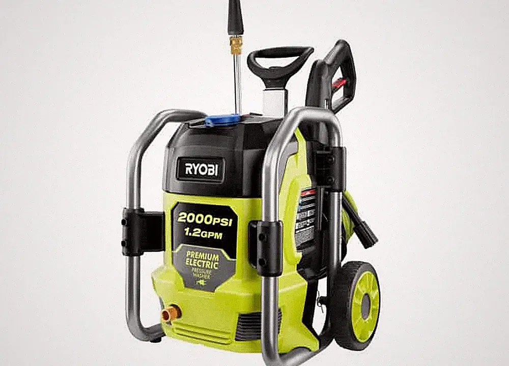 RYOBI 2000 PSI 1.2 GPM Electric Pressure Washer Cold Water Cleaner