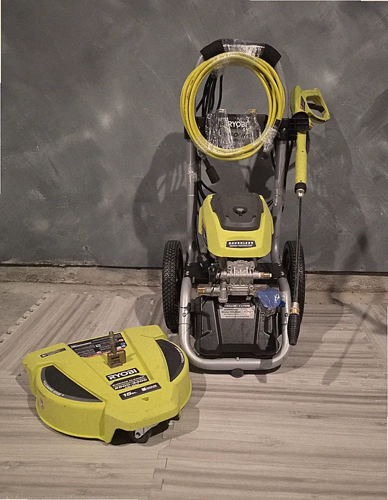 ryobi 2500 psi electric pressure washer