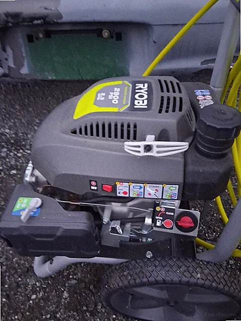 RYOBI 2900 PSI Gas Pressure Washer Model 2900 Wheel-Mounted w/ Spray Wand