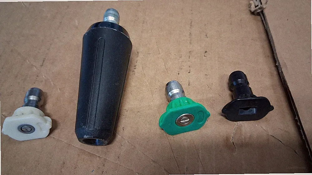 RYOBI 3,300 PSI Gas/Electric Turbo Pressure Washer Nozzle Plus 3 More