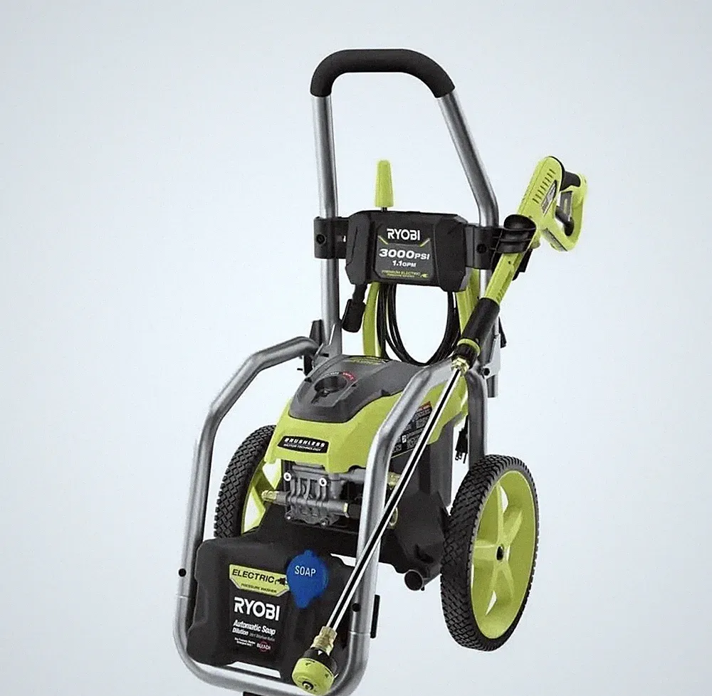 RYOBI 3000 PSI 1.1 GPM Cold Water Electric Pressure Washer