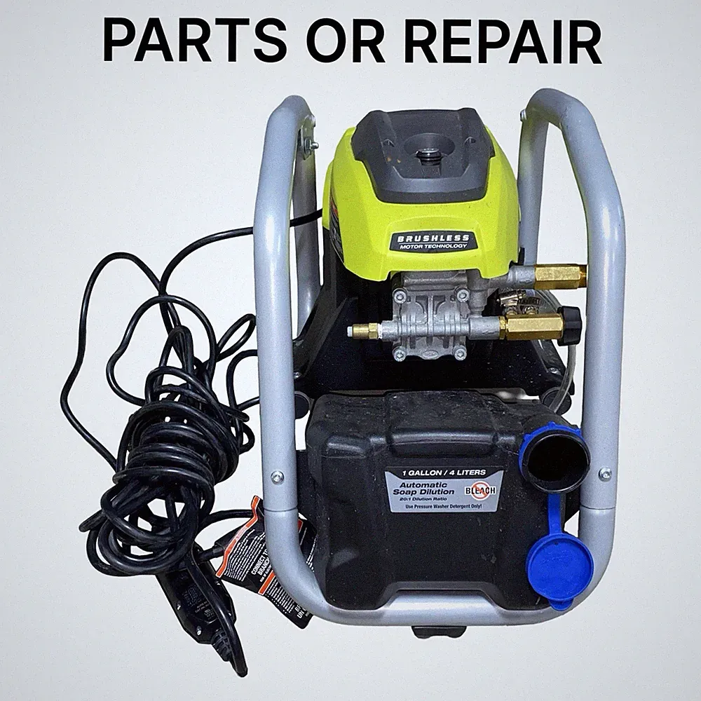 RYOBI 3000 PSI 1.1 GPM Cold Water Electric Pressure Washer PARTS, LEAKS RY143011