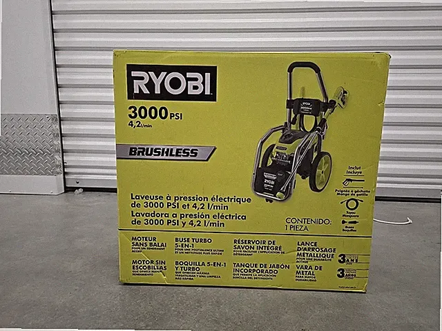 RYOBI 3000 PSI 1.1 GPM Cold Water Electric Pressure Washer (RY143011)