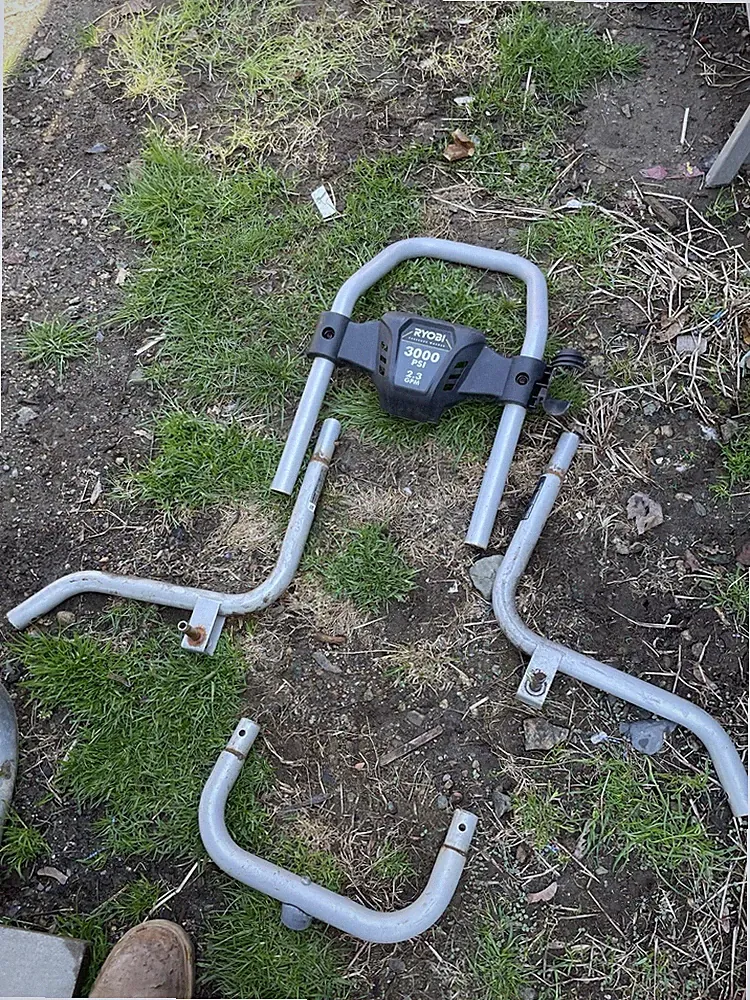 RYOBI 3000 PSI 1.1 GPM Cold Water Gas Gvc160 Pressure Washer Frame Housing