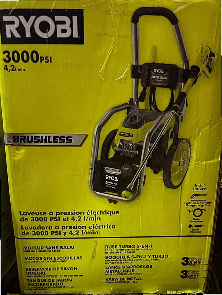 pressure washer 3000 psi ryobi