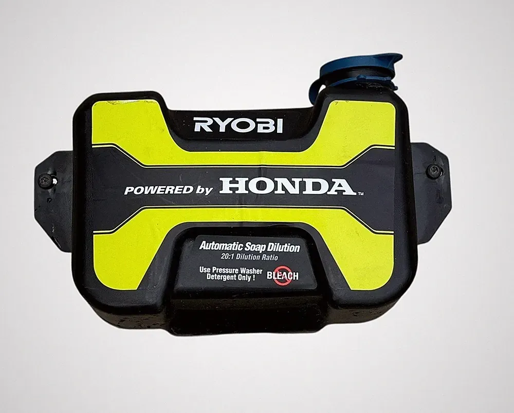 Ryobi 3300 PSI 2.3 GPM Gas Pressure Washer With Honda GCV 190 Engine Soap Tank