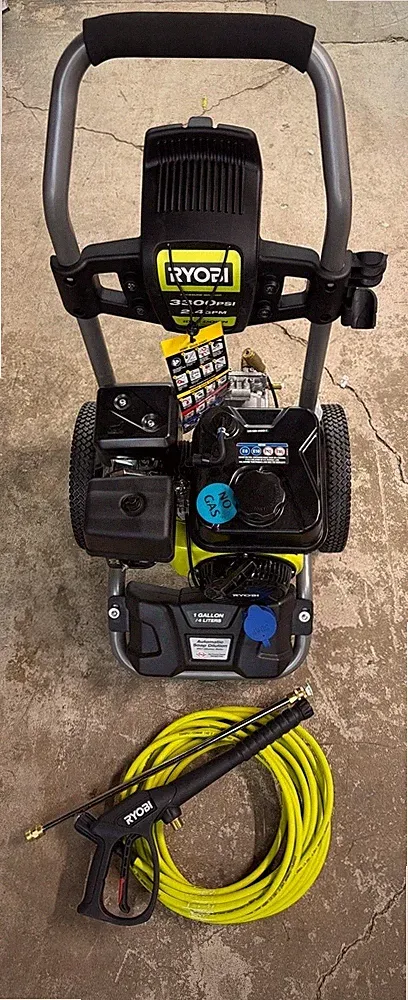 RYOBI 3300 PSI 2.4 GPM Cold Water Gas Pressure Washer with 212cc Engine