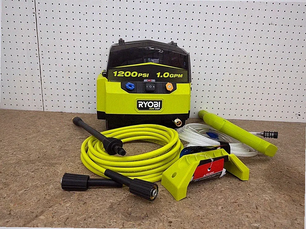 RYOBI 40V 1200 PSI 1.0 GPM Cordless Electric Cold Water Pressure Washer