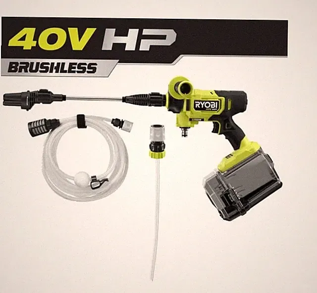 RYOBI 40V HP Brushless EZClean 600 PSI Cold Water Power Cleaner Only