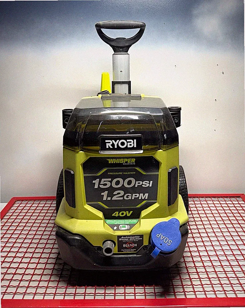 Ryobi 40V HP Brushless Whisper Series 1500PSI / 1.2 GPM Cordless Pressure Washer