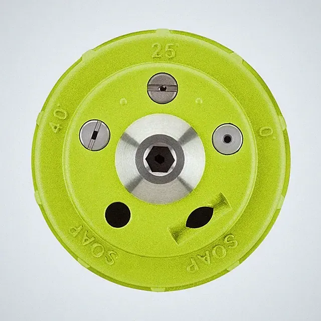 RYOBI 5-in-1 3,300 PSI Gas and Electric Pressure Washer Nozzle