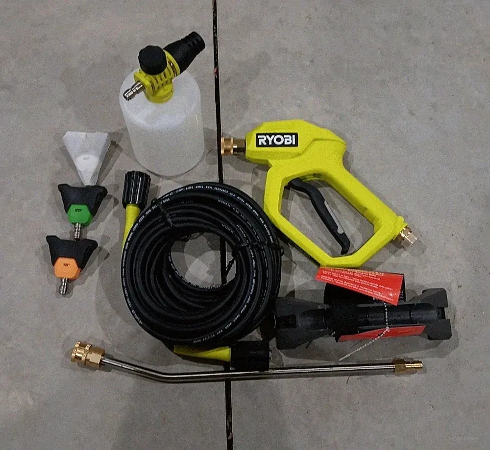 RYOBI Automotive Pressure Washer Accessory Kit ONLY - NEW OPEN BOX - Free Ship