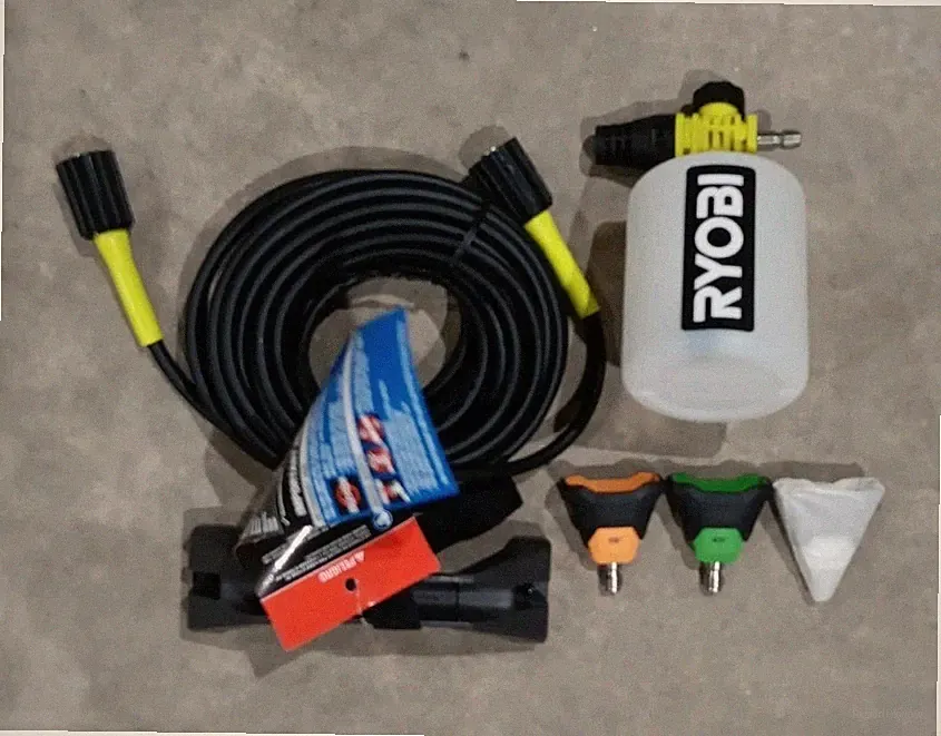 ryobi pressure washer for decks